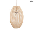 Természetes Rattan Függőlámpaernyő, 48 cm | ZURI - SMOL