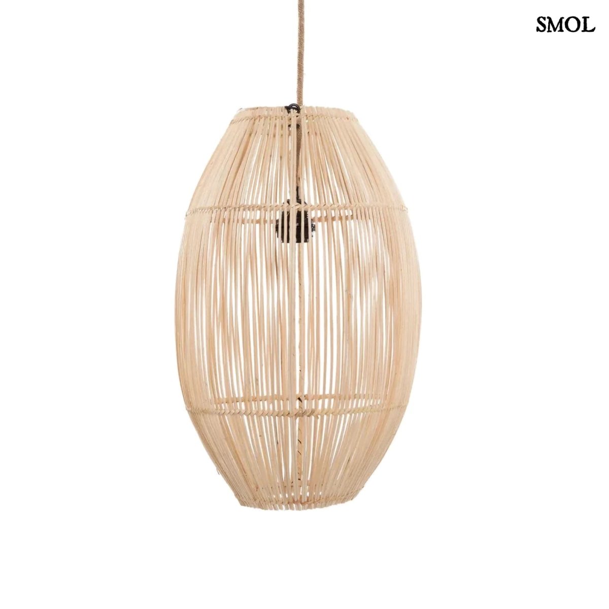 Természetes Rattan Függőlámpaernyő, 48 cm | ZURI - SMOL