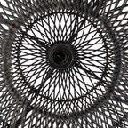 Természetes Rattan Függőlámpaernyő, ⌀50 cm | BUBBLE - SMOL