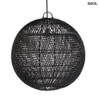 Természetes Rattan Függőlámpaernyő, ⌀50 cm | BUBBLE - SMOL