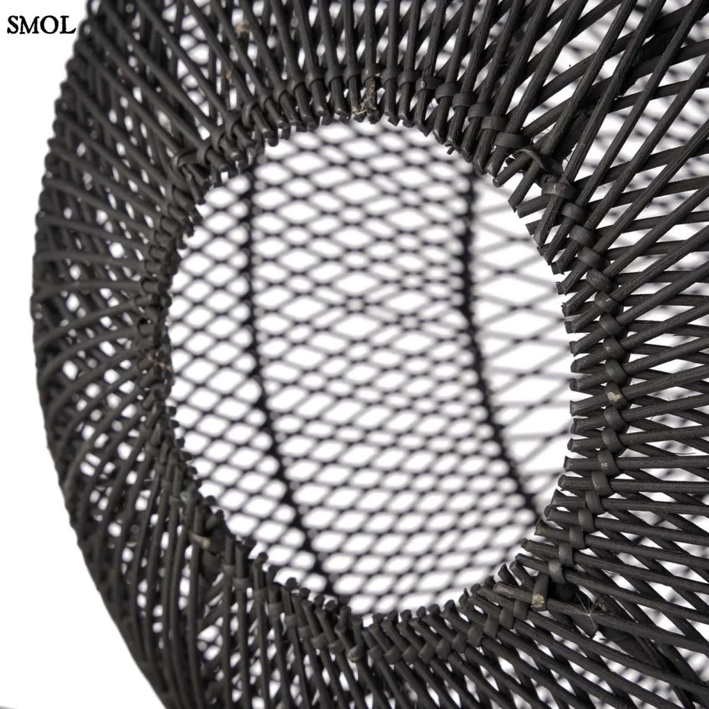 Természetes Rattan Függőlámpaernyő, ⌀50 cm | BUBBLE - SMOL