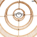 Természetes Rattan Függőlámpaernyő, 51 cm | CAKE - SMOL