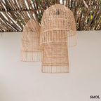 Természetes Rattan Függőlámpaernyő, 55 cm | AMALFI - SMOL