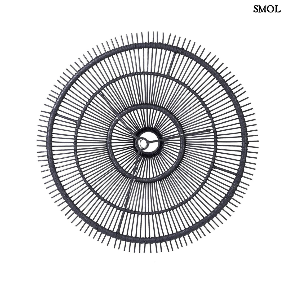 Természetes Rattan Függőlámpaernyő, ⌀60 cm | SKY - SMOL