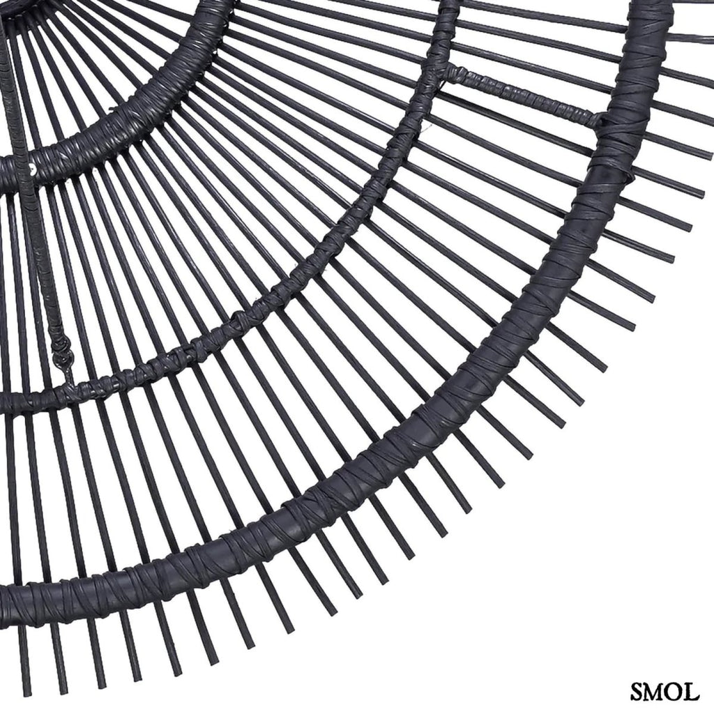 Természetes Rattan Függőlámpaernyő, ⌀60 cm | SKY - SMOL