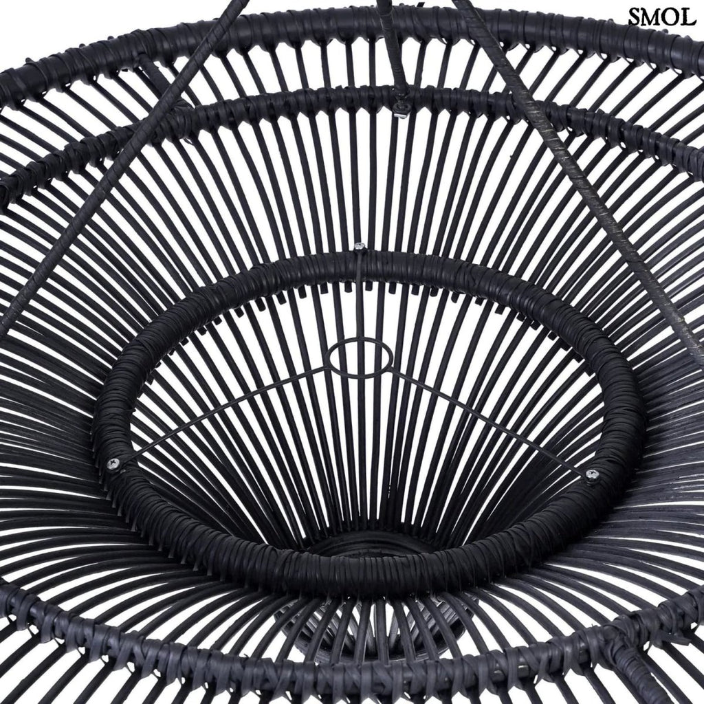 Természetes Rattan Függőlámpaernyő, ⌀60 cm | SKY - SMOL