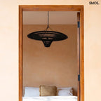 Természetes Rattan Függőlámpaernyő, ⌀60 cm | SKY - SMOL