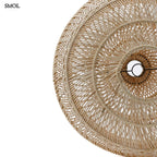 Természetes Rattan Függőlámpaernyő, 80 cm | DROP - SMOL