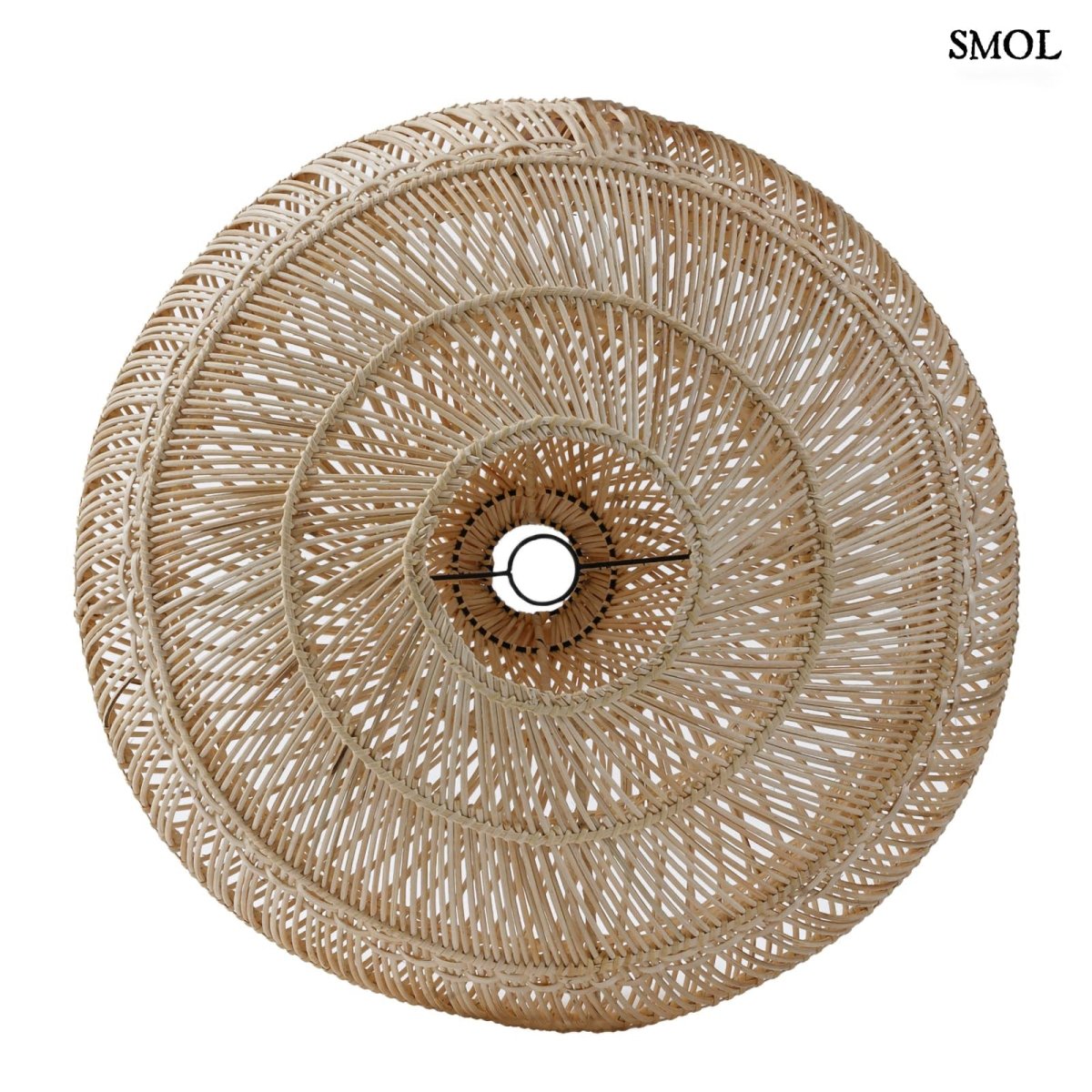 Természetes Rattan Függőlámpaernyő, 80 cm | DROP - SMOL