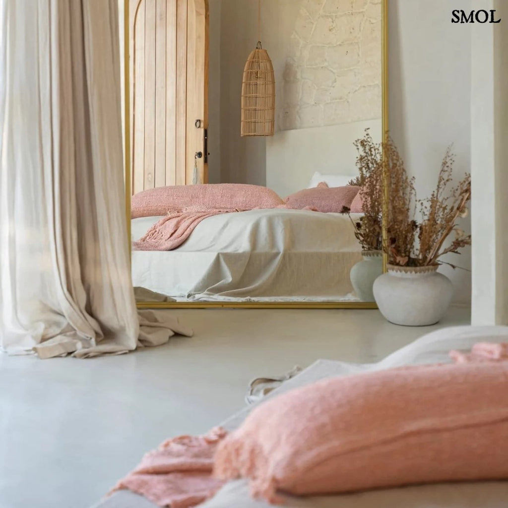 Természetes Rattan lámpaernyő, 62 cm | FISH TRAP - SMOL