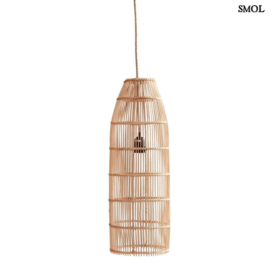 Természetes Rattan lámpaernyő, 62 cm | FISH TRAP - SMOL