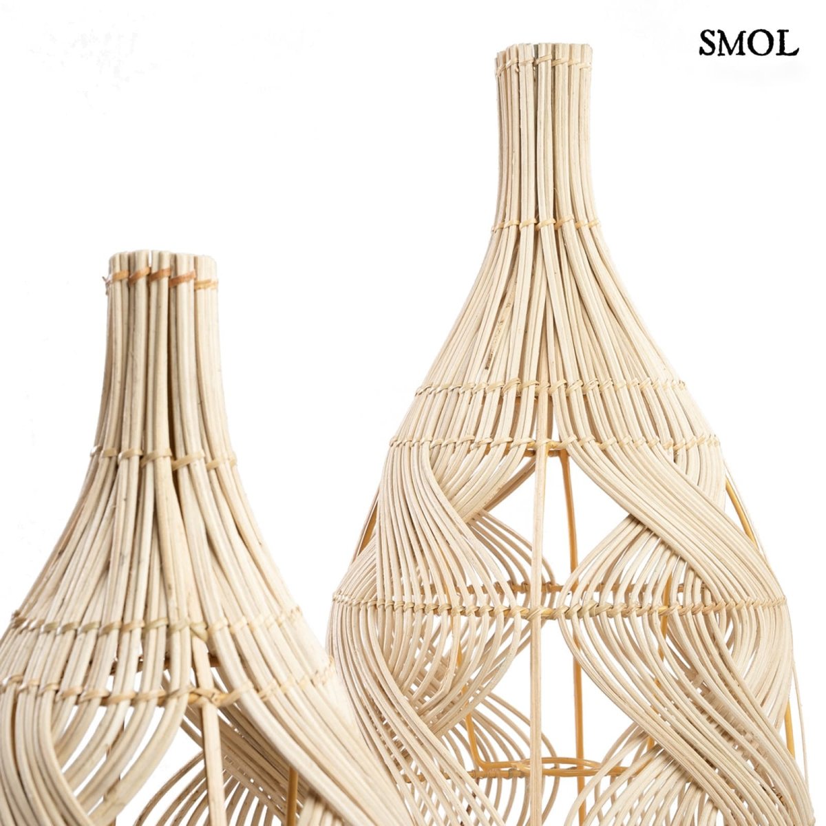 Természetes Rattan Lámpaernyő, 70 cm | GARAFFA - SMOL