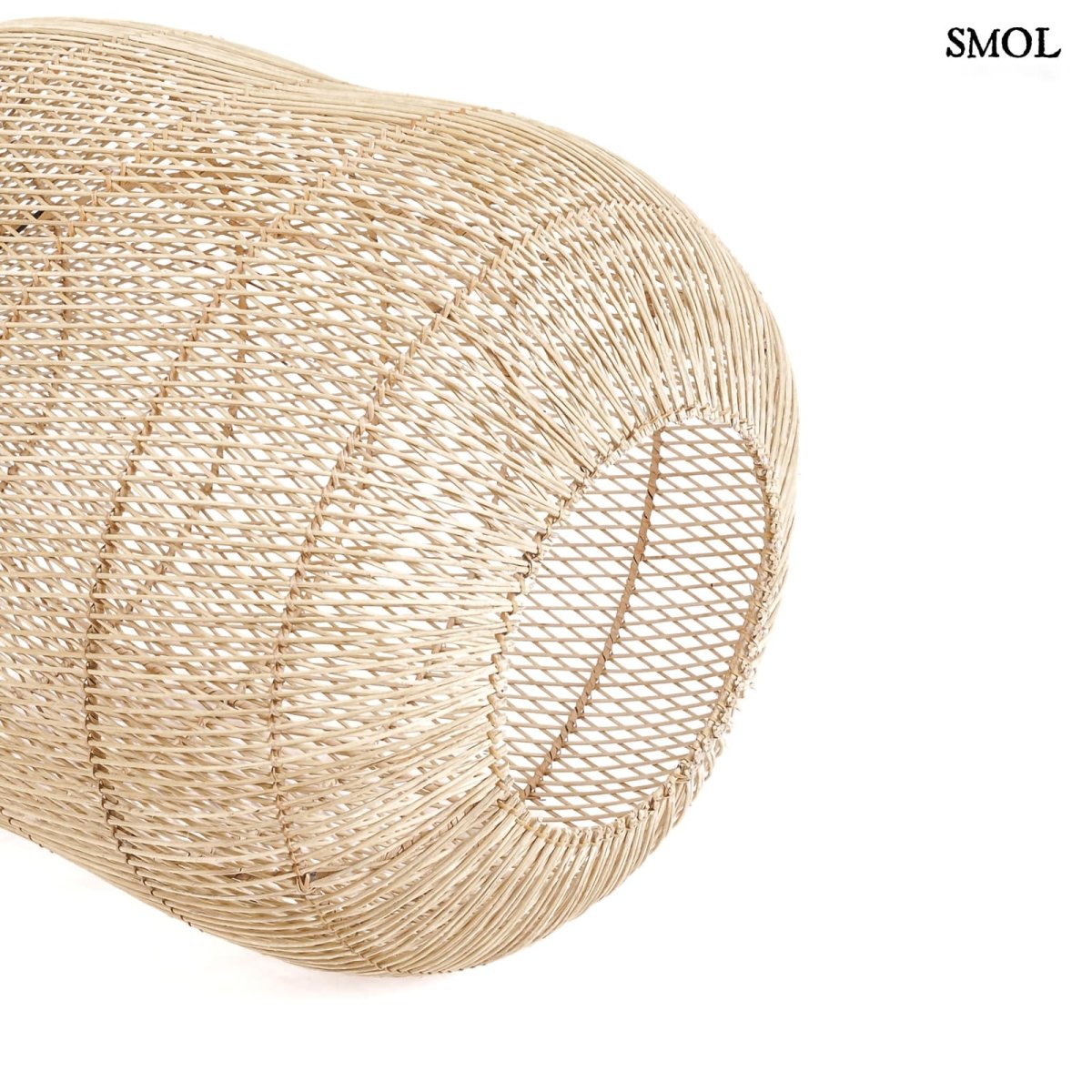 Természetes Rattan Lámpaernyő, 90 cm | KENDI - SMOL