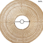 Természetes Rattan Lámpaernyő, 90 cm | KENDI - SMOL