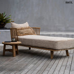 Természetes Teakfa Kisasztal, 50 cm | FUSUMA - SMOL