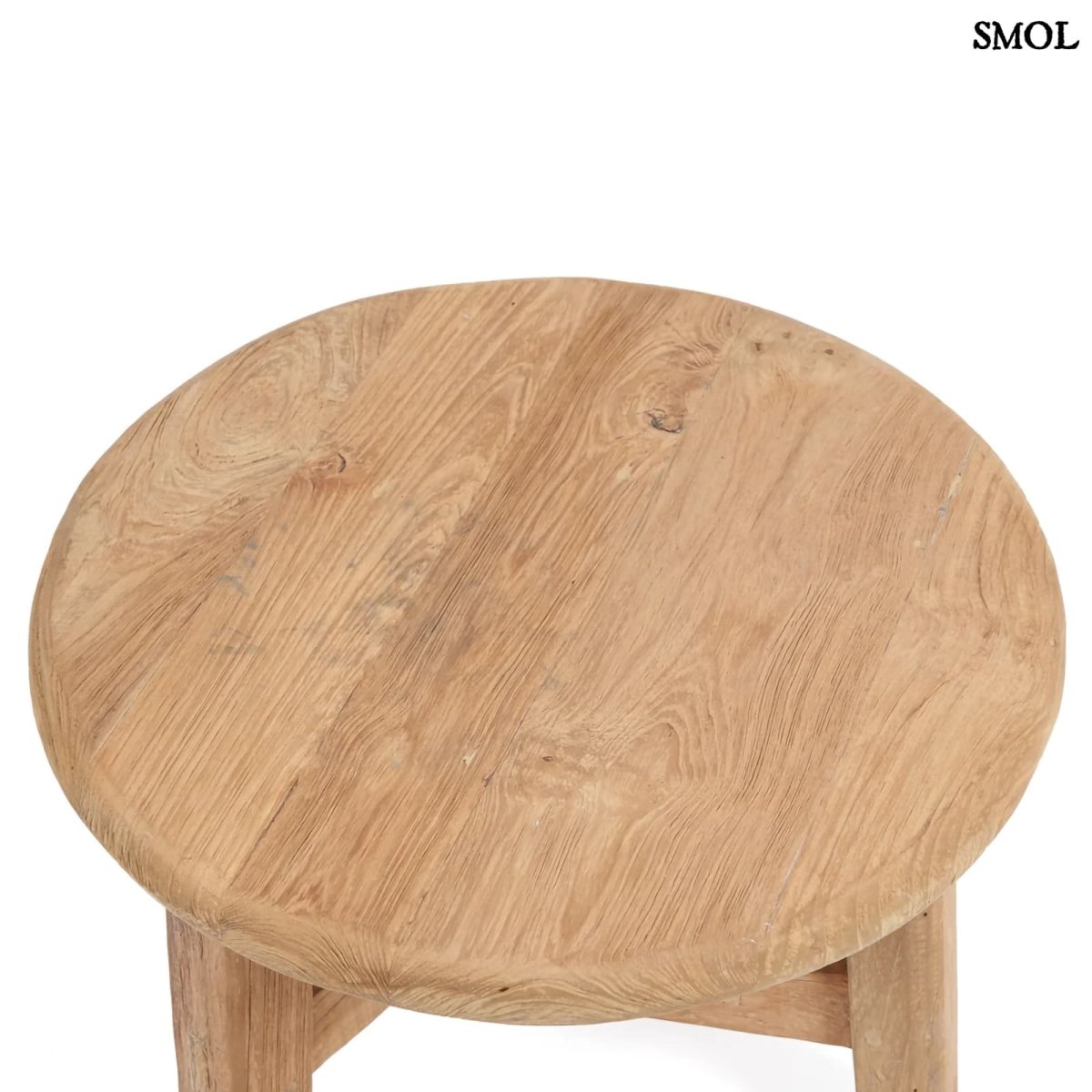 Természetes Teakfa Kisasztal, 50 cm | FUSUMA - SMOL