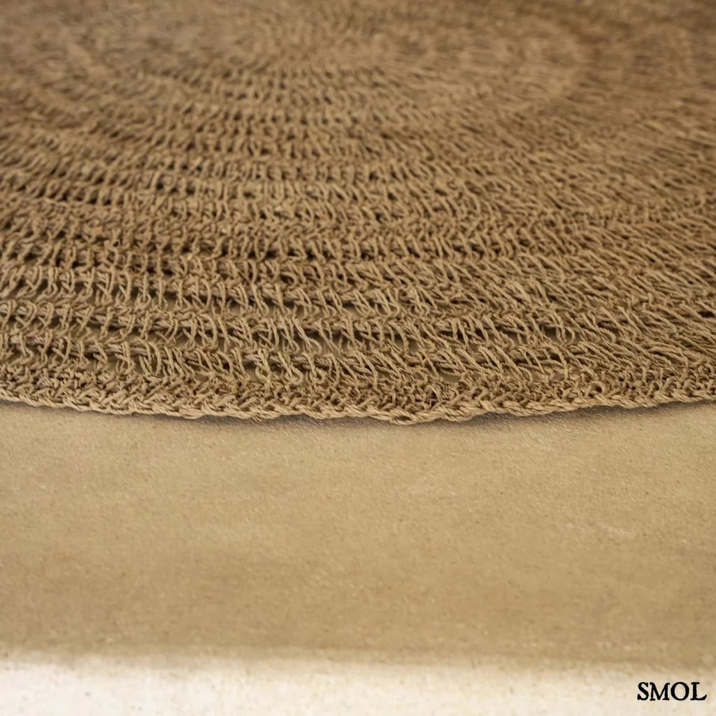 Természetes Tengerifű Szőnyeg, natúr | SEAGRASS CARPET - SMOL