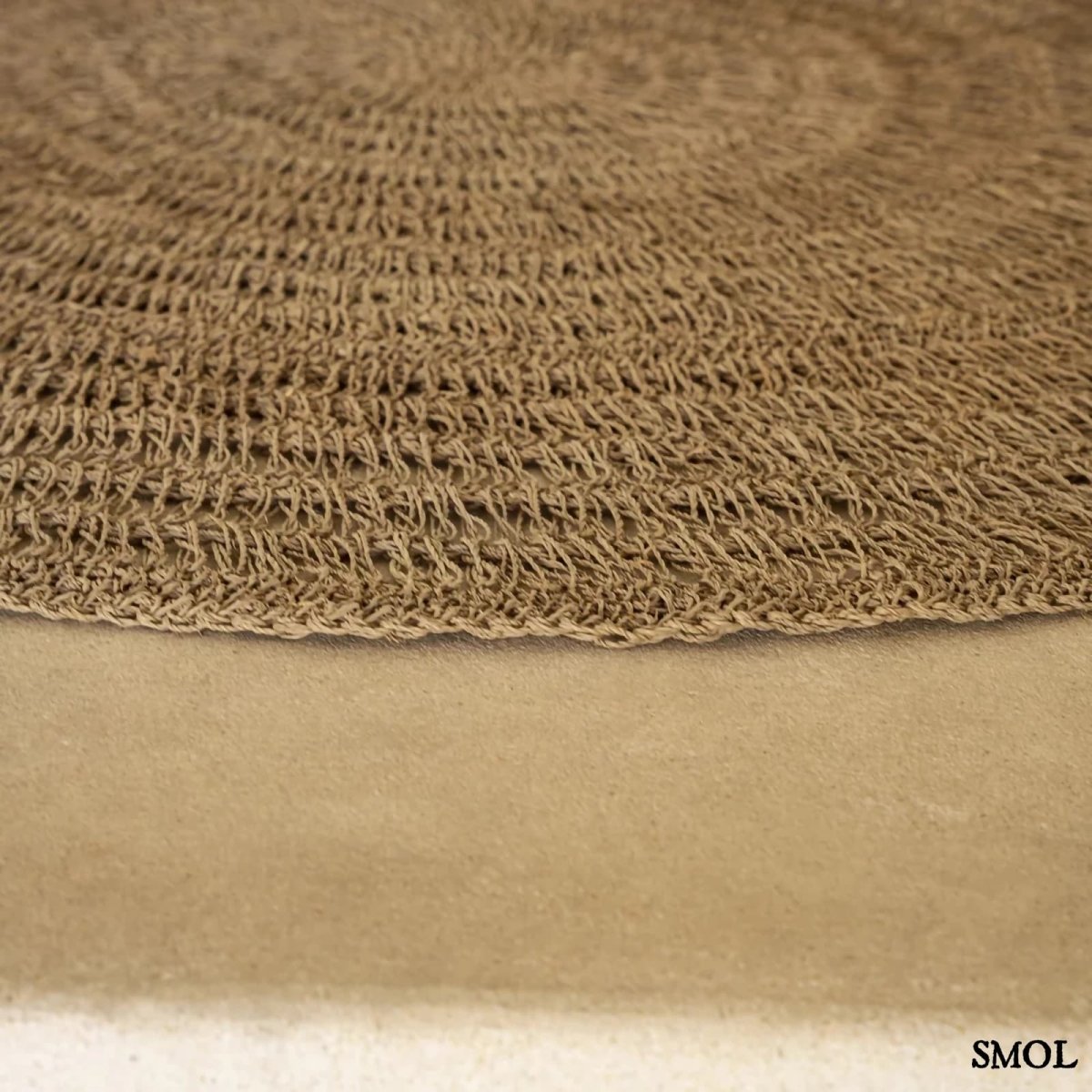 Természetes Tengerifű Szőnyeg, natúr | SEAGRASS CARPET - SMOL