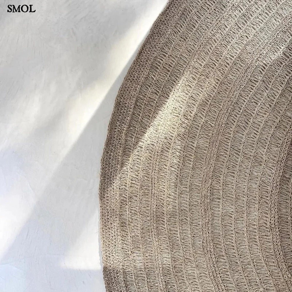 Természetes Tengerifű Szőnyeg, natúr | SEAGRASS CARPET - SMOL