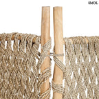 Természetes térelválasztó paraván - natúr | ROOM DIVIDER - SMOL