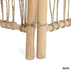 Természetes térelválasztó paraván - natúr | ROOM DIVIDER - SMOL