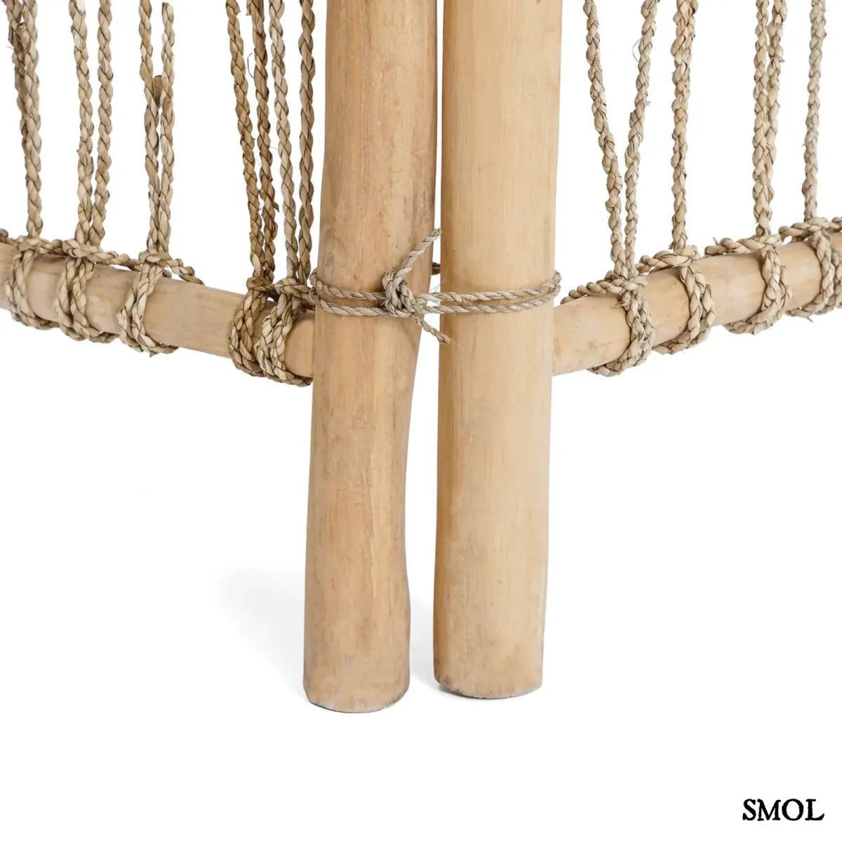 Természetes térelválasztó paraván - natúr | ROOM DIVIDER - SMOL