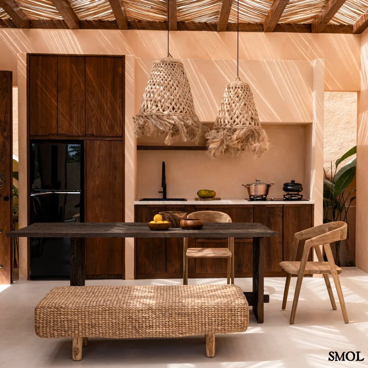 Természetes Vízijácint Pad, 140 cm | HYACINTH - SMOL