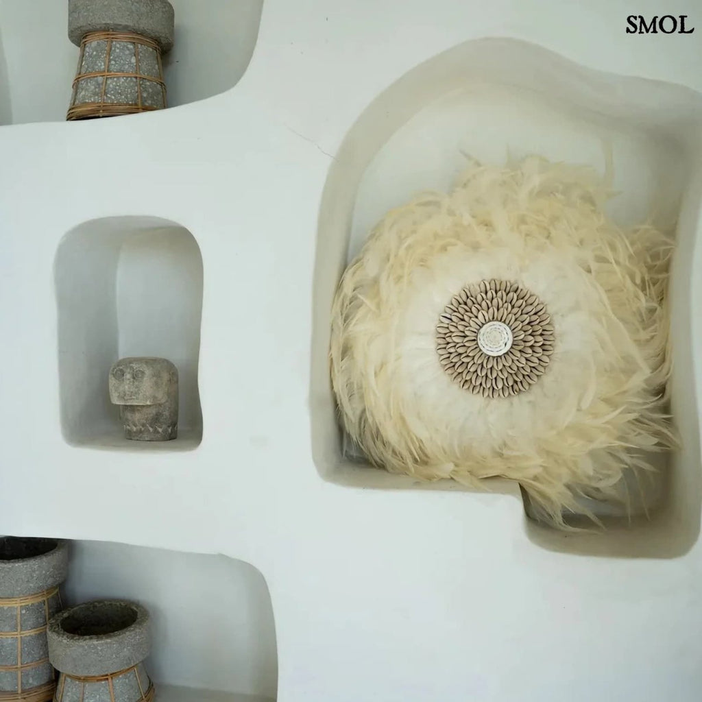 Tollas Fali Dekoráció Kagylóval, 60 cm| COASTAL JUJU - SMOL