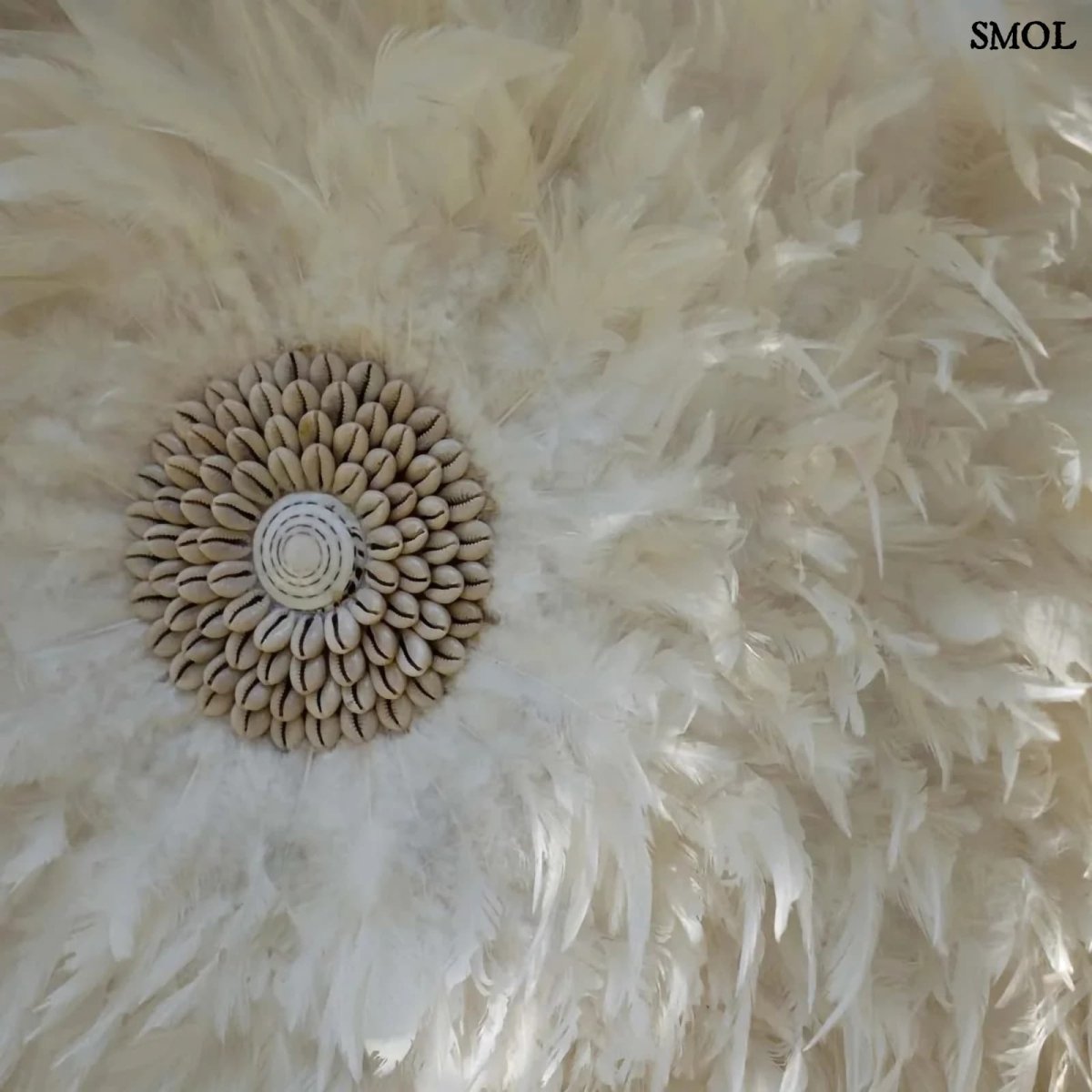 Tollas Fali Dekoráció Kagylóval, 60 cm| COASTAL JUJU - SMOL