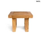Újrahasznosított Teakfa Kisasztal – Natúr, 50 cm | RECLAIMED TEAK - SMOL