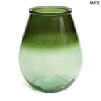 Üvegváza - modern, nagyméretű, zöld | QIEZI - SMOL