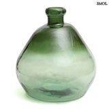 Vase - grünes Glas, groß | BOGAI