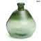 Vase - green glass, large | BOGAI