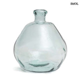 Vase – blaues Glas, groß | BOBAI
