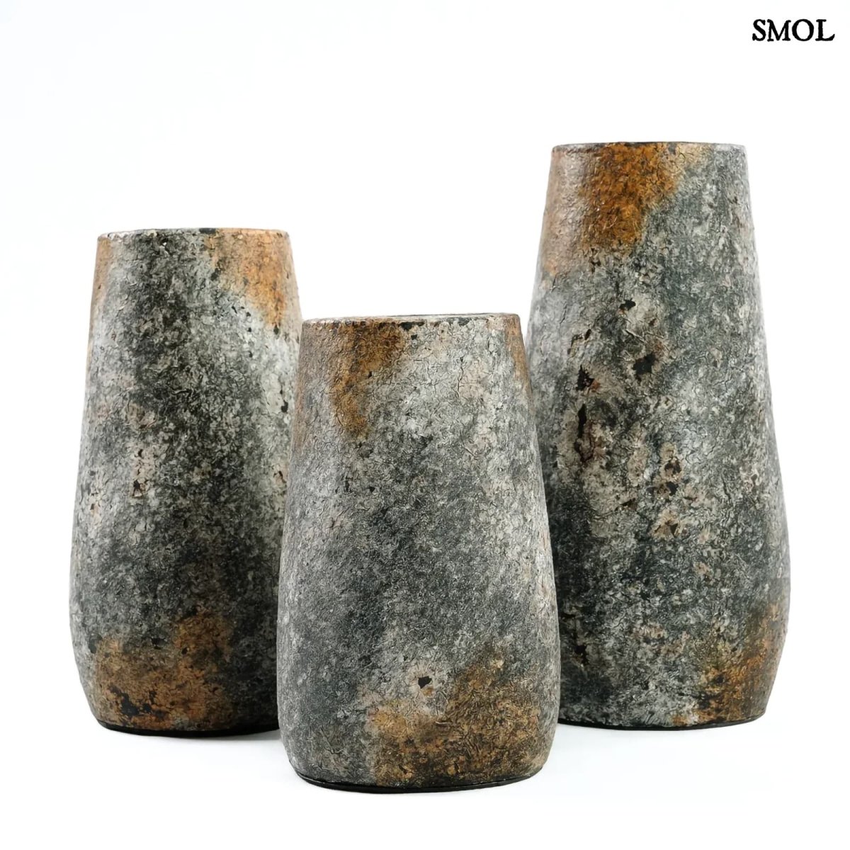 Váza - antik szürke, terrakotta, 26 cm | SPOOKY - SMOL