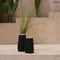 Vase – Black-natural terracotta vase, M | SNEAKY