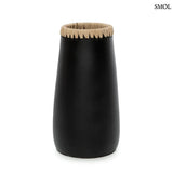 Vase – Schwarze Terrakottavase, Größe M | SNEAKY