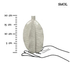 ASA kerámia váza – csillaggyümölcs forma, fehér, 20 cm - smol.hu - méretarányosan