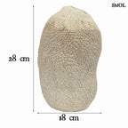 Váza - kerámia, színátmenetes, 28 cm | IRIS - smol.hu - méretekkel