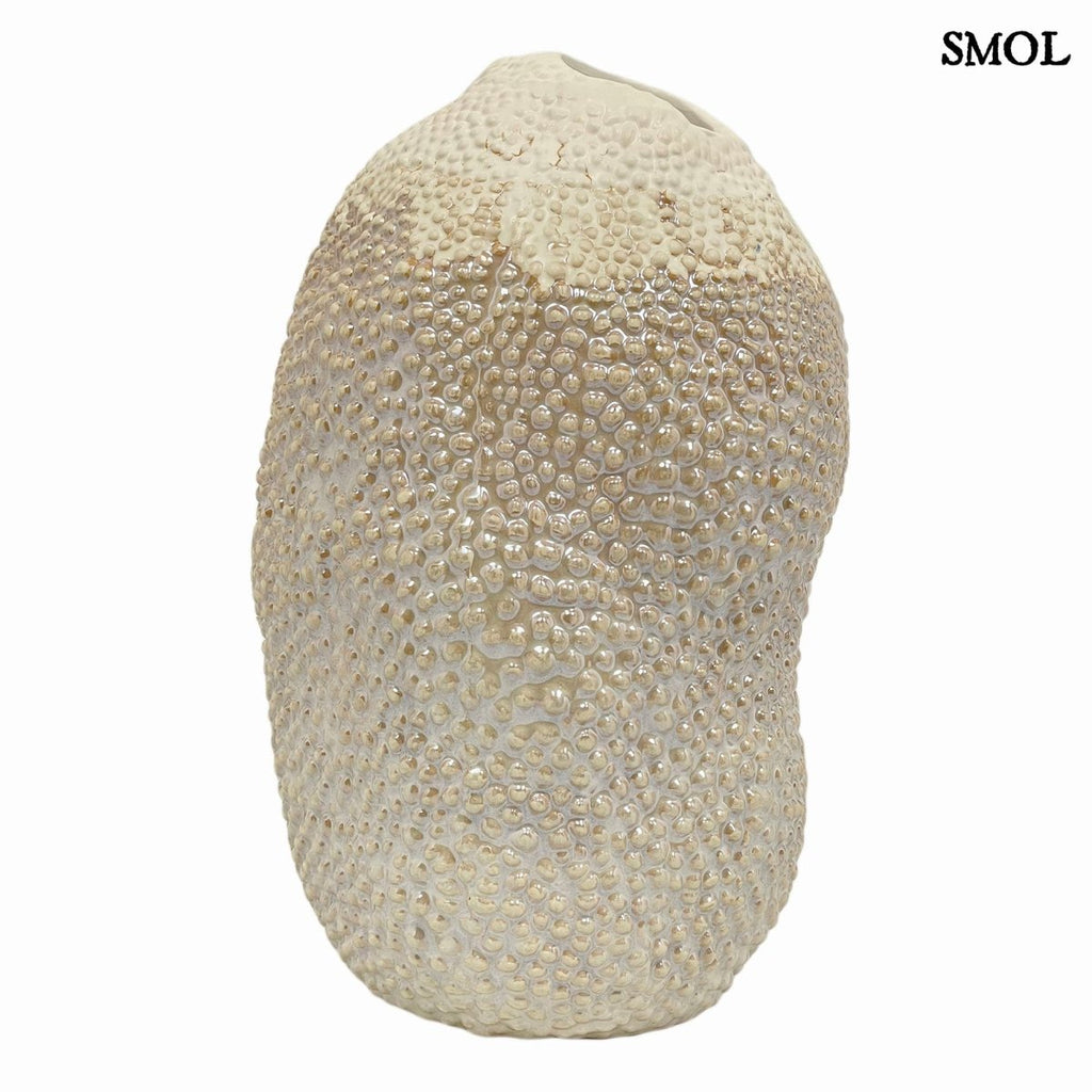 Váza - kerámia, színátmenetes, 28 cm | IRIS - smol.hu - oldalról