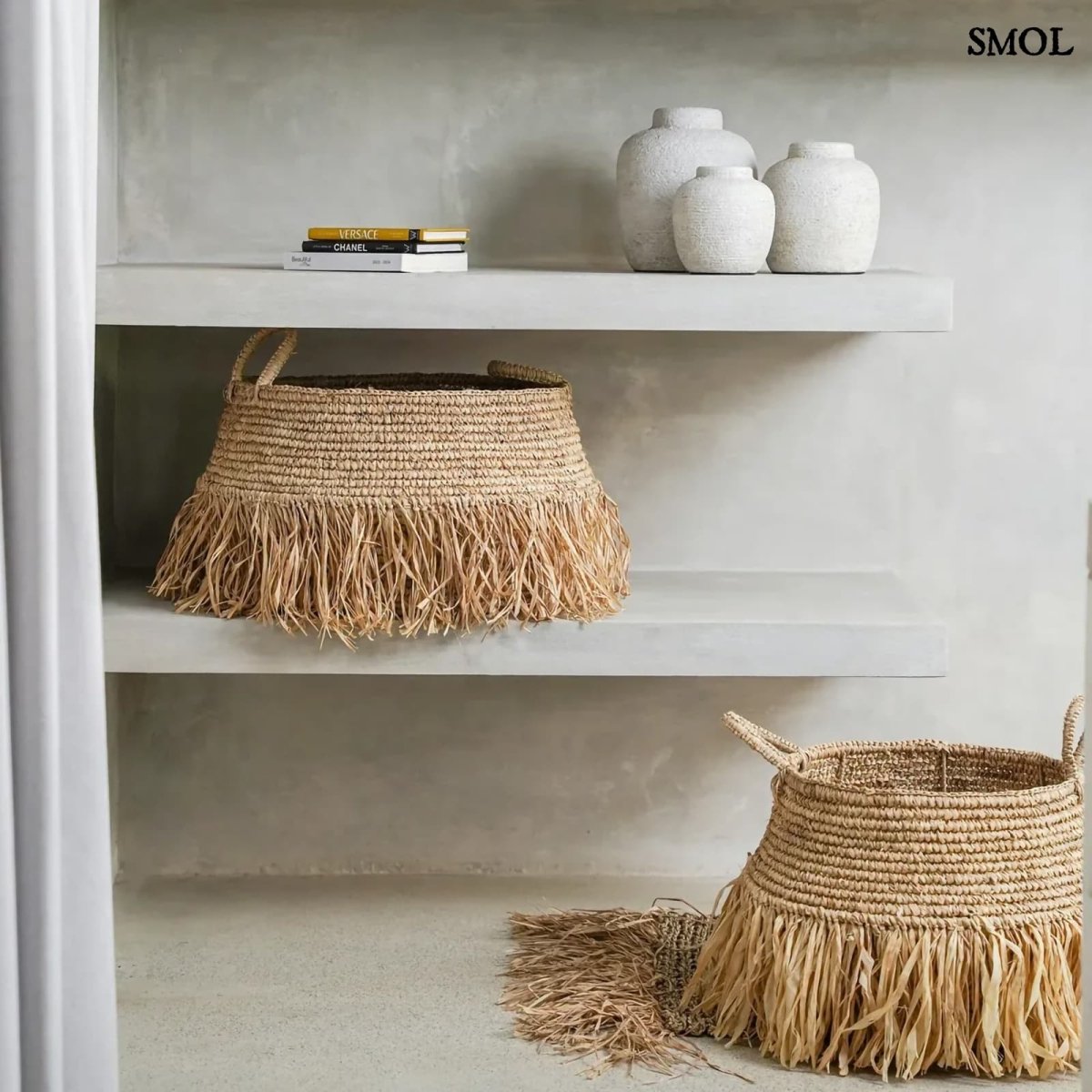 Váza - szürke, terrakotta, 14 cm | PEAKY - SMOL