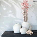 Váza - szürke, terrakotta, 14 cm | PEAKY - SMOL