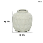 Váza - szürke, terrakotta, 14 cm | TRENDY - SMOL