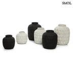 Váza - szürke, terrakotta, 14 cm | TRENDY - SMOL