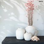 Váza - szürke, terrakotta, 22 cm | PEAKY - SMOL