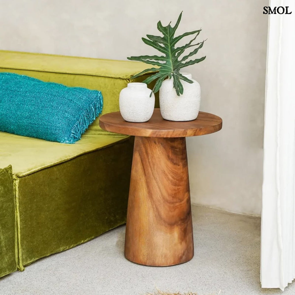 Váza - szürke, terrakotta, 22 cm | PEAKY - SMOL