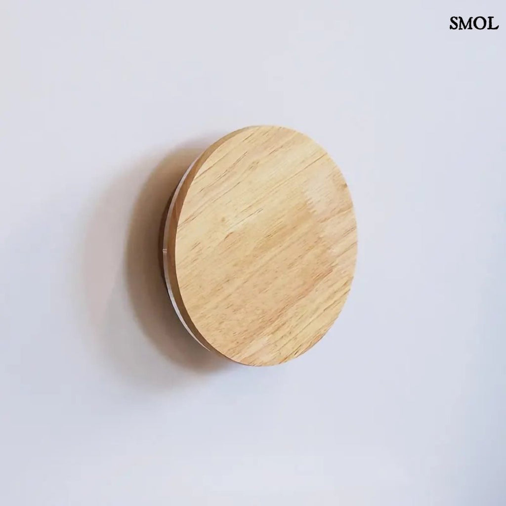 Vezeték Nélküli Fa Fali Lámpa, 16 cm | LOU LIGHT - SMOL