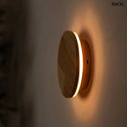 Vezeték Nélküli Fa Fali Lámpa, 16 cm | LOU LIGHT - SMOL