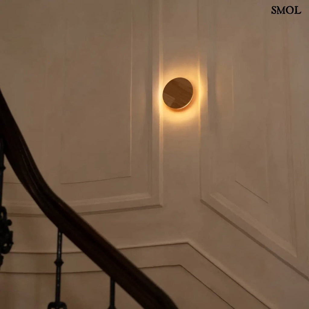 Vezeték Nélküli Fa Fali Lámpa, 16 cm | LOU LIGHT - SMOL