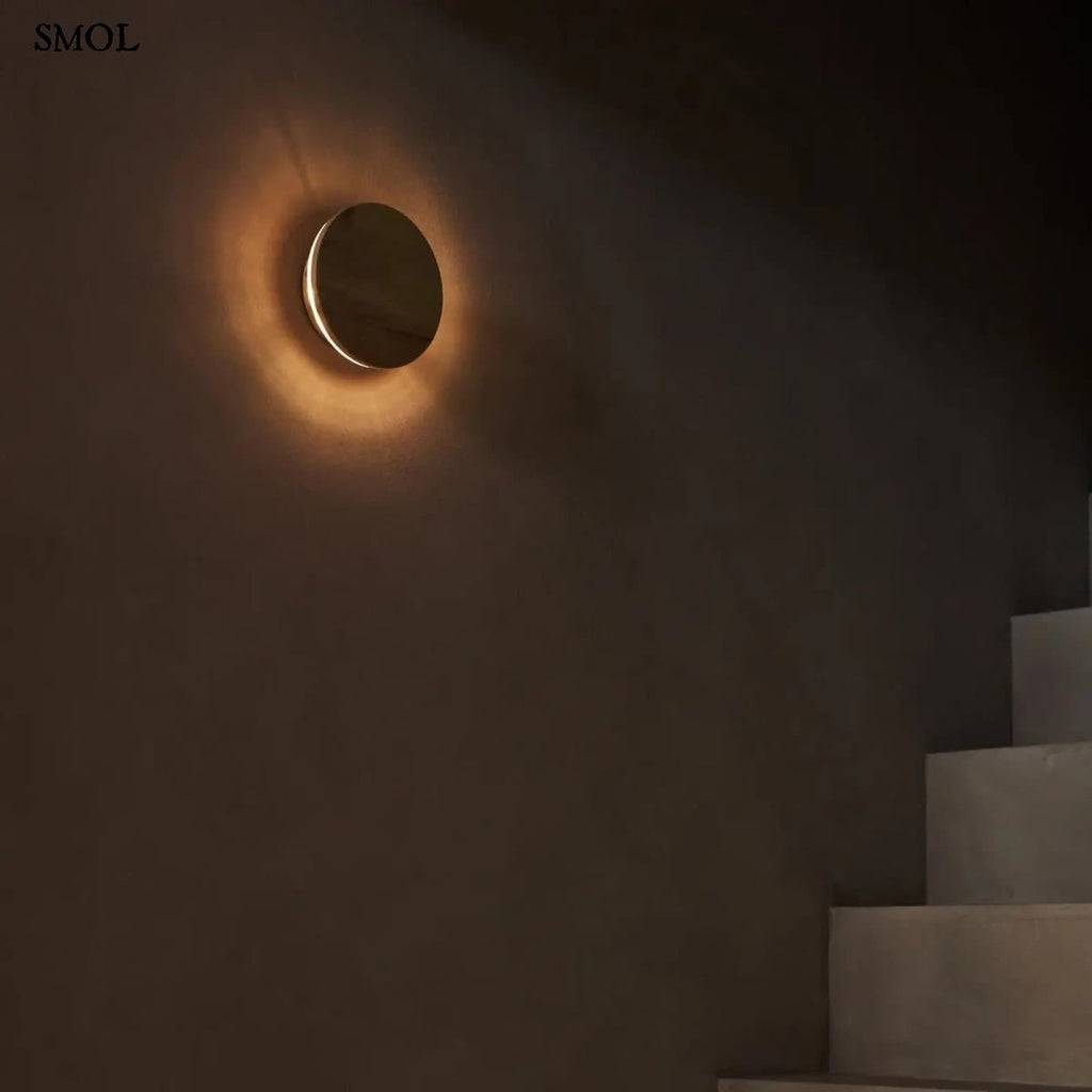 Vezeték Nélküli Fa Fali Lámpa, 16 cm | LOU LIGHT - SMOL